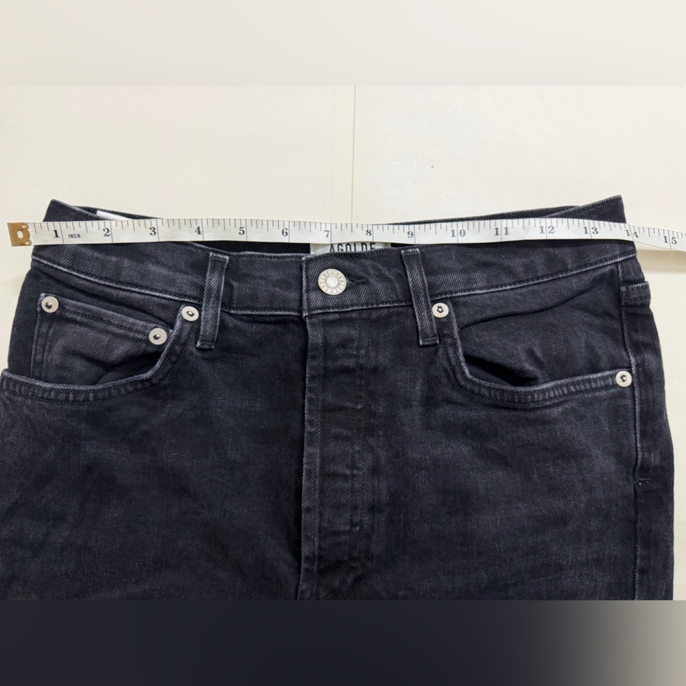 REVOLVE AGOLDE - Riley High Rise Straight Crop Jeans - Picture 8 of 12